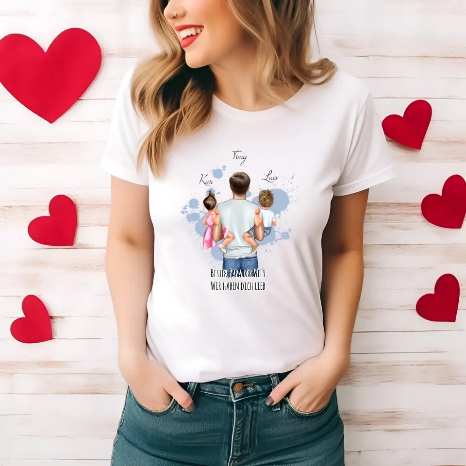 Papa & 1-2 Babys T-Shirt