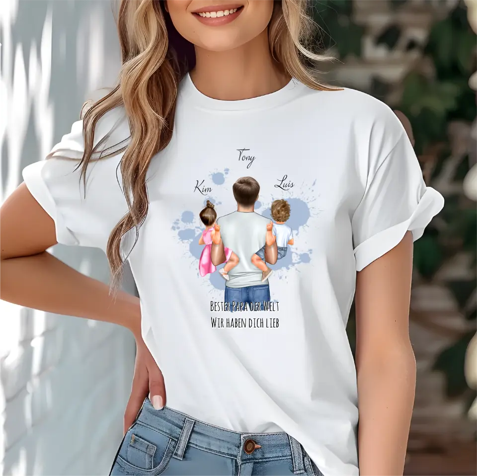 Papa & 1-2 Babys T-Shirt