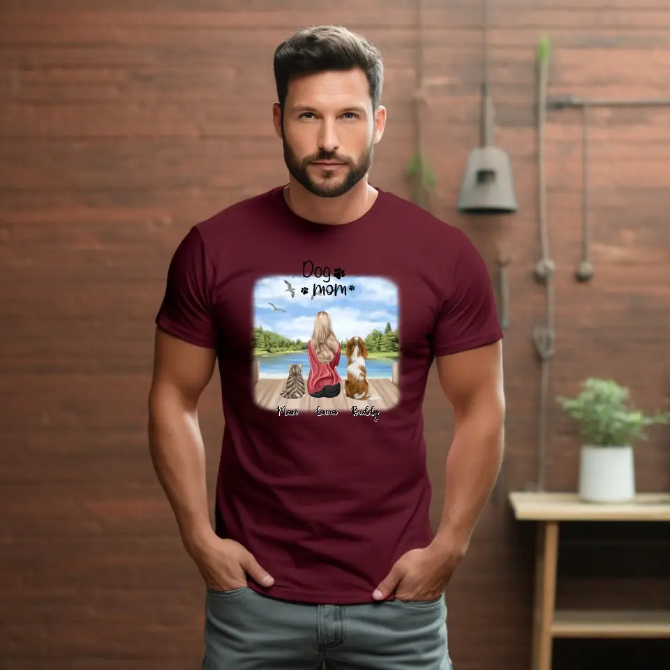 Frauchen/Herrchen & 1-2 Haustiere T-Shirt