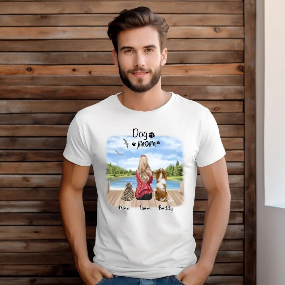 Frauchen/Herrchen & 1-2 Haustiere T-Shirt