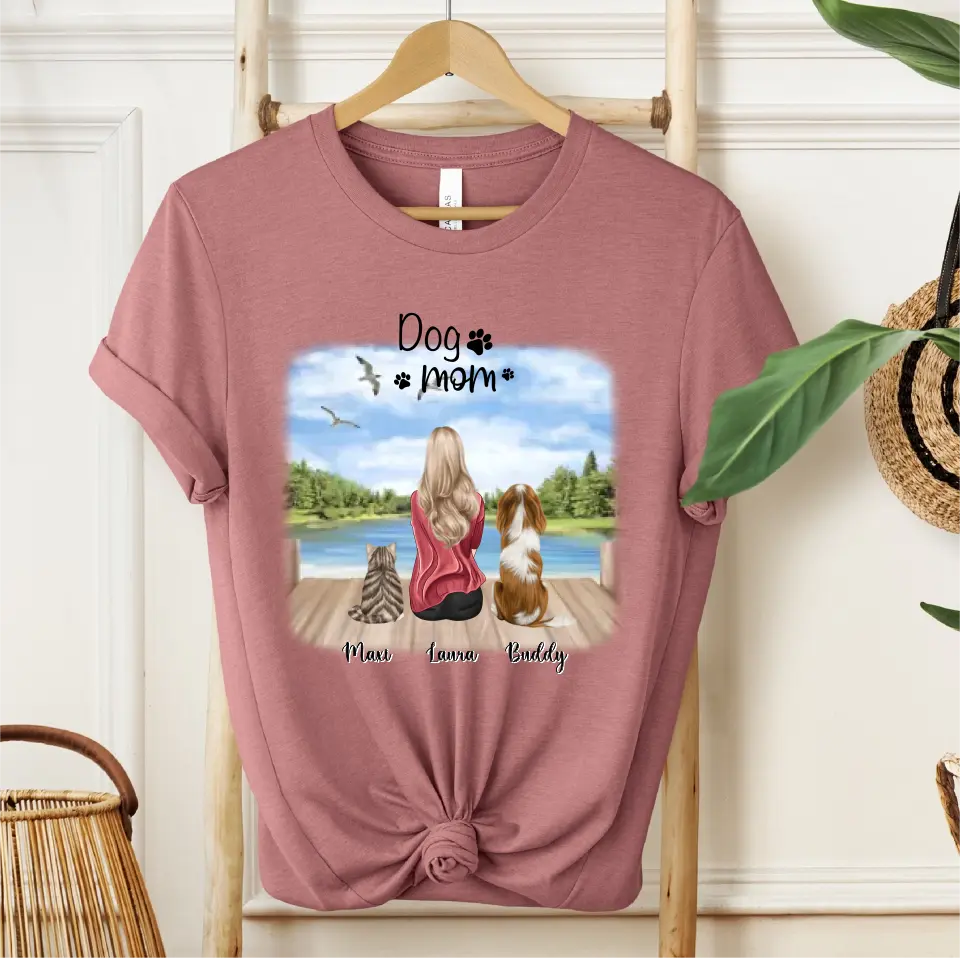 Frauchen/Herrchen & 1-2 Haustiere T-Shirt