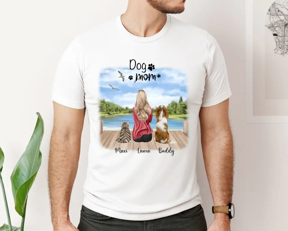 Frauchen/Herrchen & 1-2 Haustiere T-Shirt
