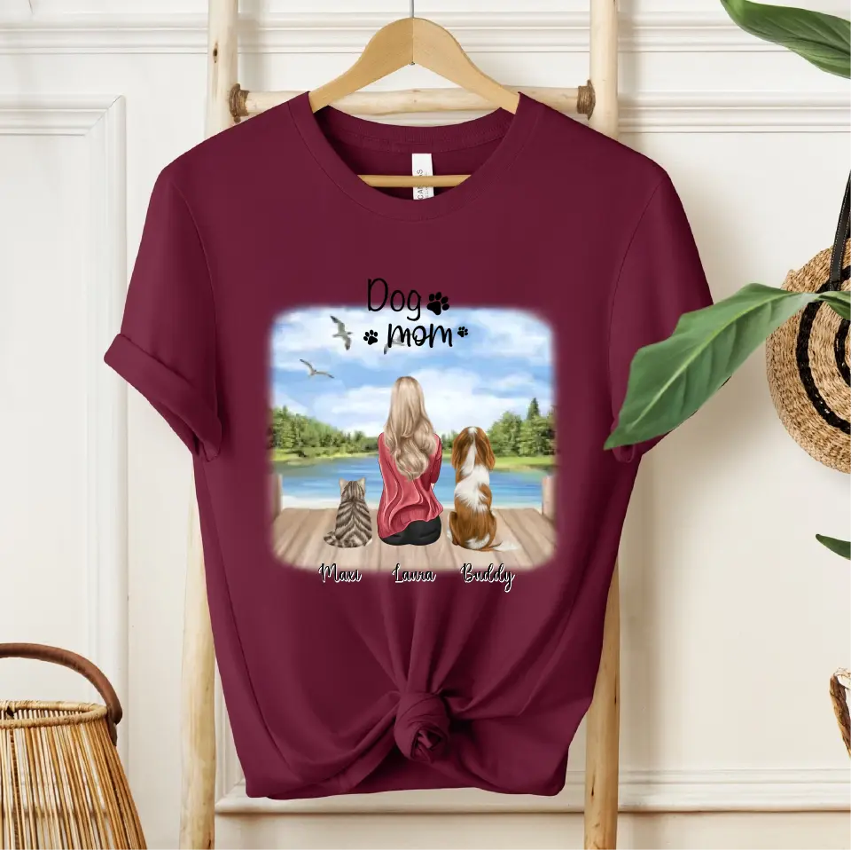 Frauchen/Herrchen & 1-2 Haustiere T-Shirt