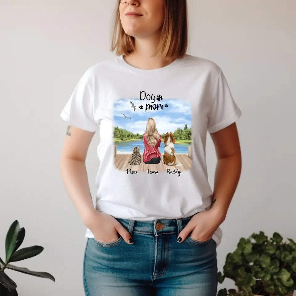 Frauchen/Herrchen & 1-2 Haustiere T-Shirt