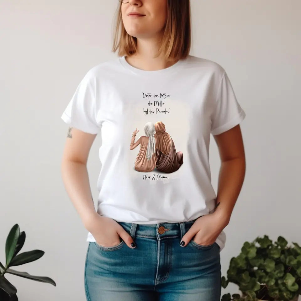 Muslim Mama & Tochter T-Shirt