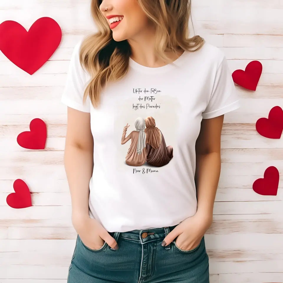 Muslim Mama & Tochter T-Shirt