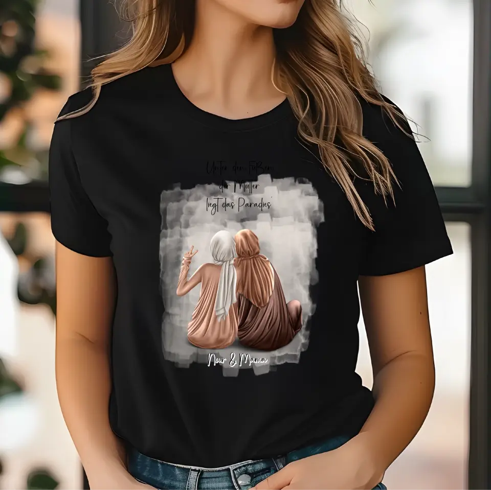 Muslim Mama & Tochter T-Shirt