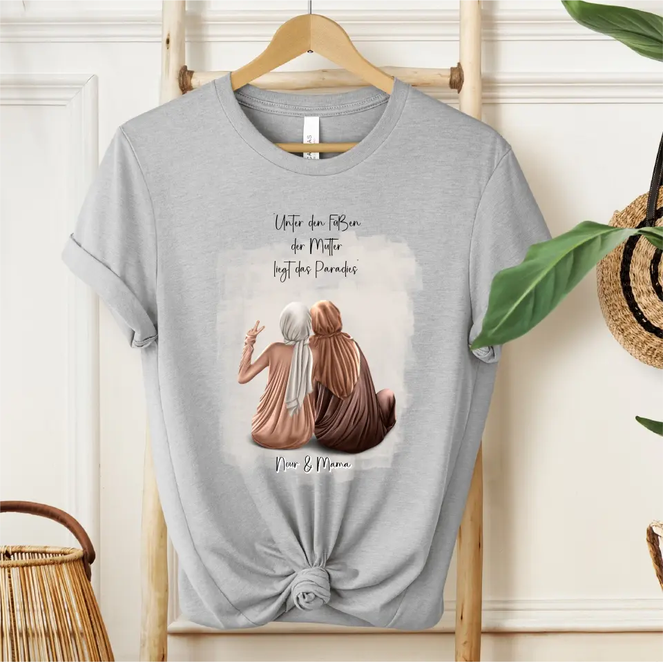 Muslim Mama & Tochter T-Shirt