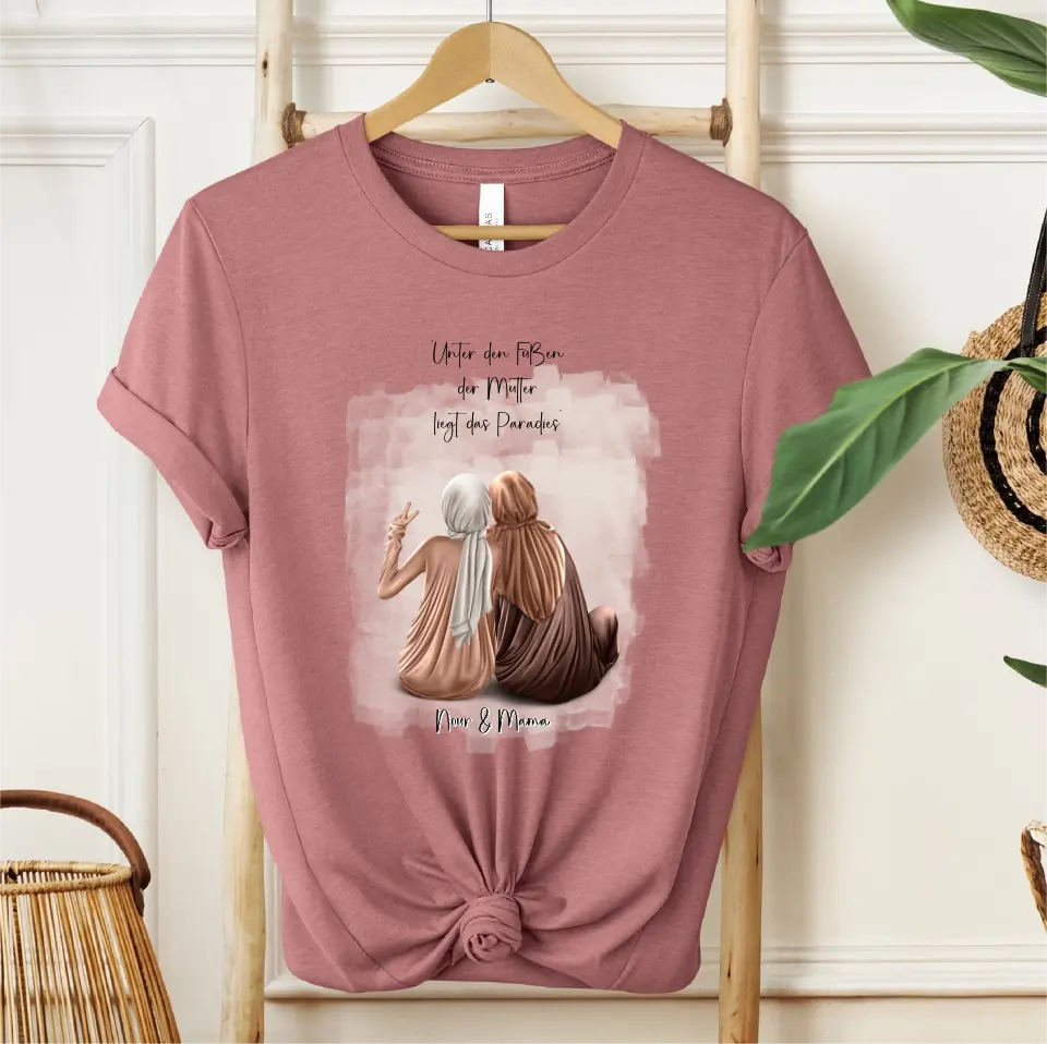 Muslim Mama & Tochter T-Shirt