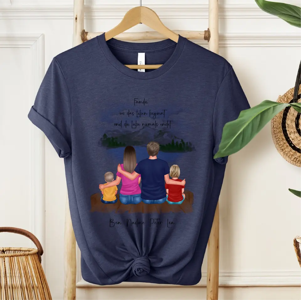 Familien 3-5 Personen T-Shirt