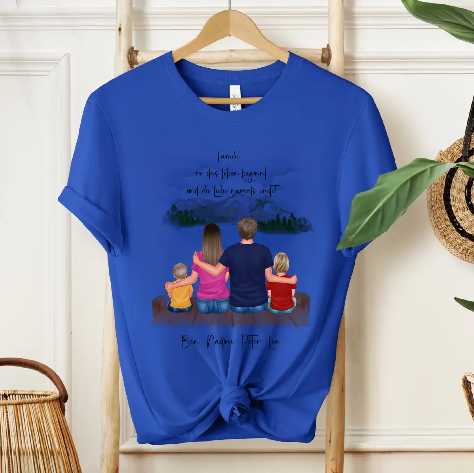 Familien 3-5 Personen T-Shirt