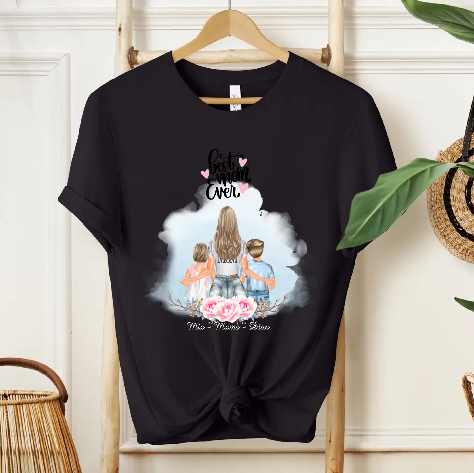 Mama mit 1-2 Kindern T-Shirt