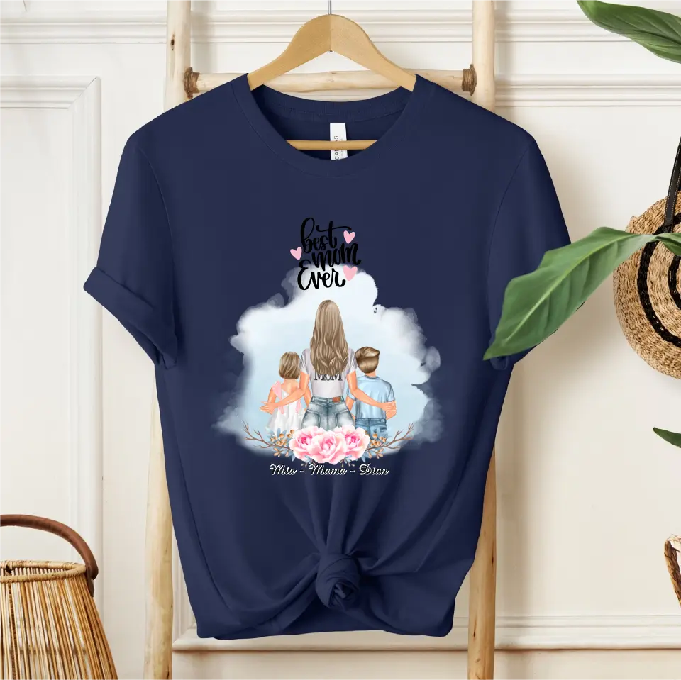 Mama mit 1-2 Kindern T-Shirt