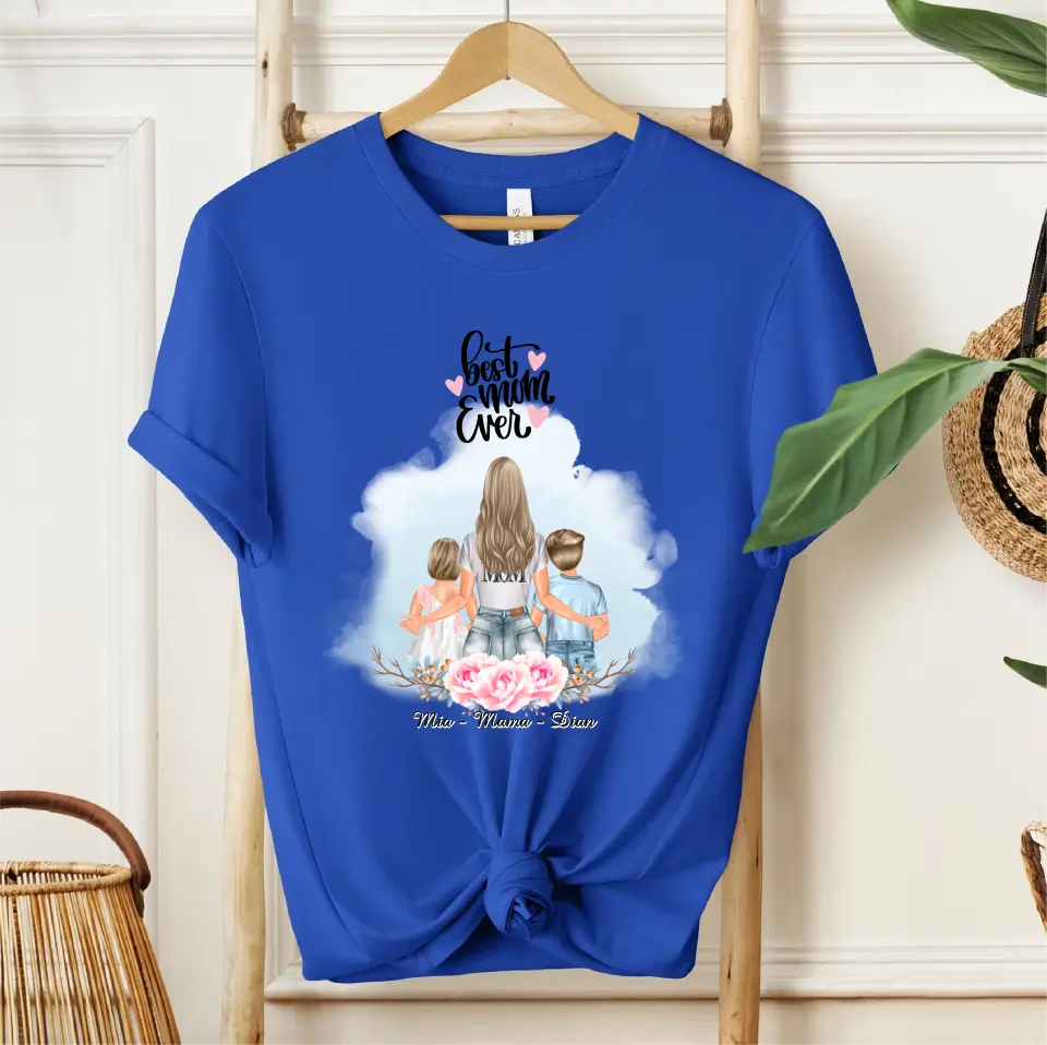 Mama mit 1-2 Kindern T-Shirt
