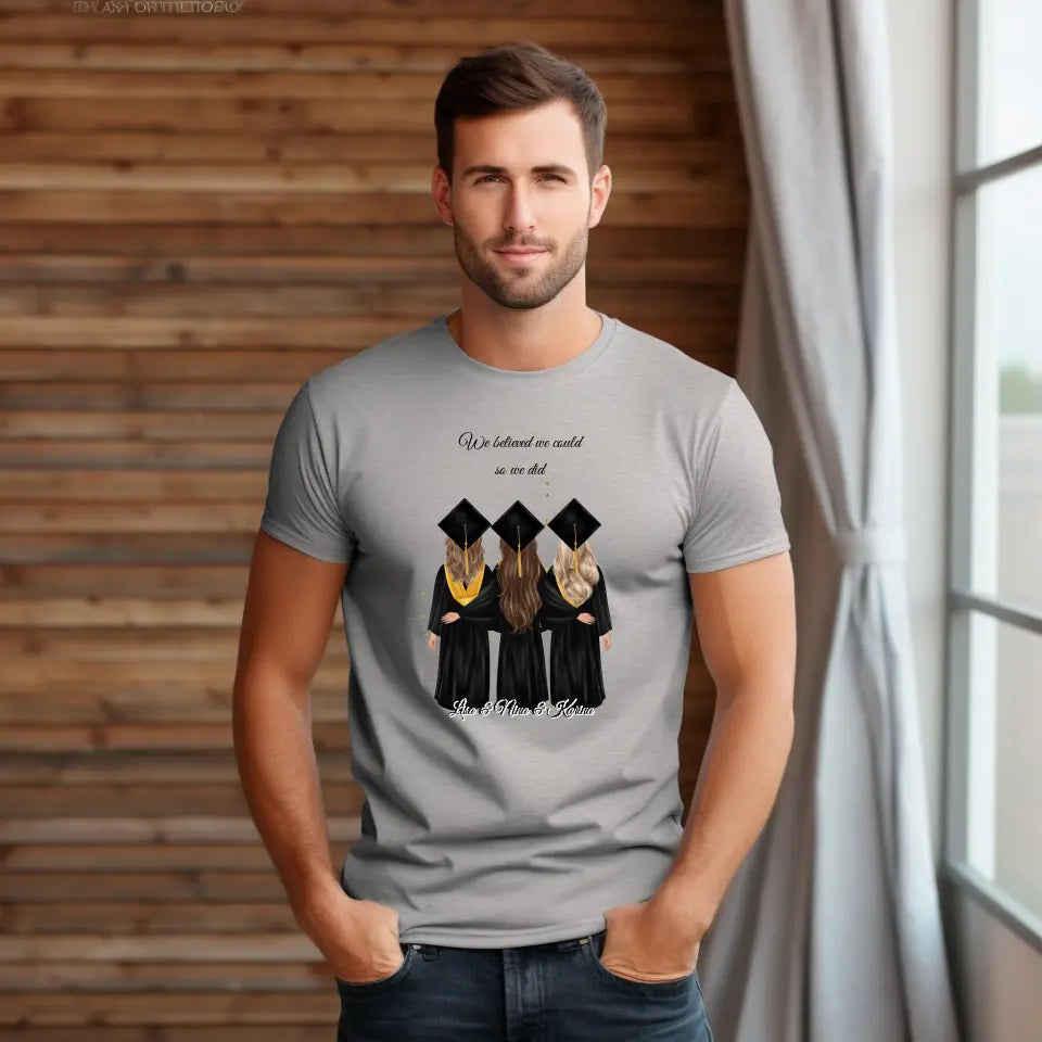 2-4 Freundinnen Abschluss T-Shirt