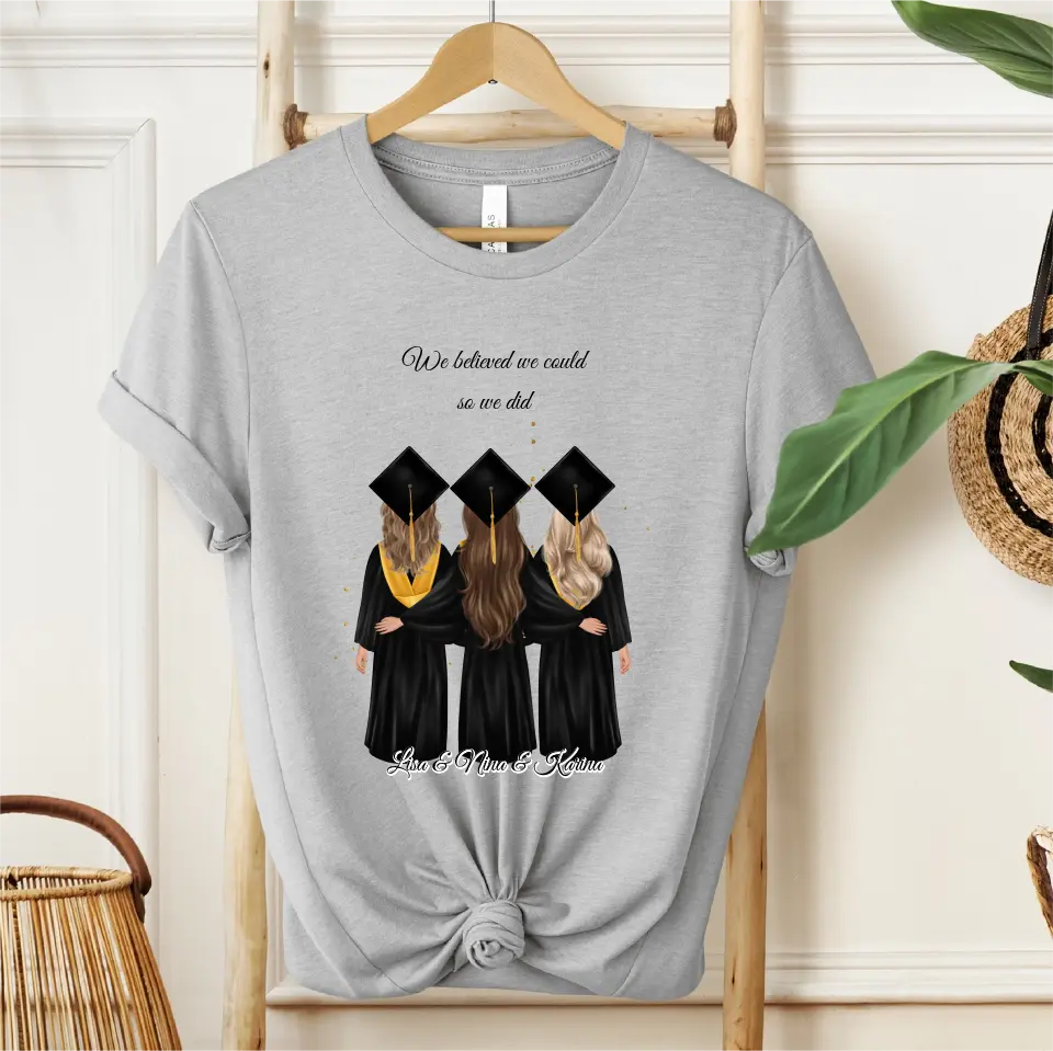 2-4 Freundinnen Abschluss T-Shirt