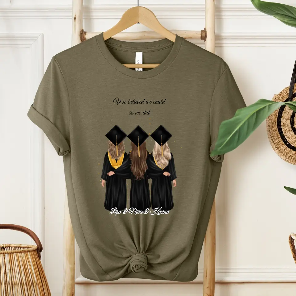 2-4 Freundinnen Abschluss T-Shirt