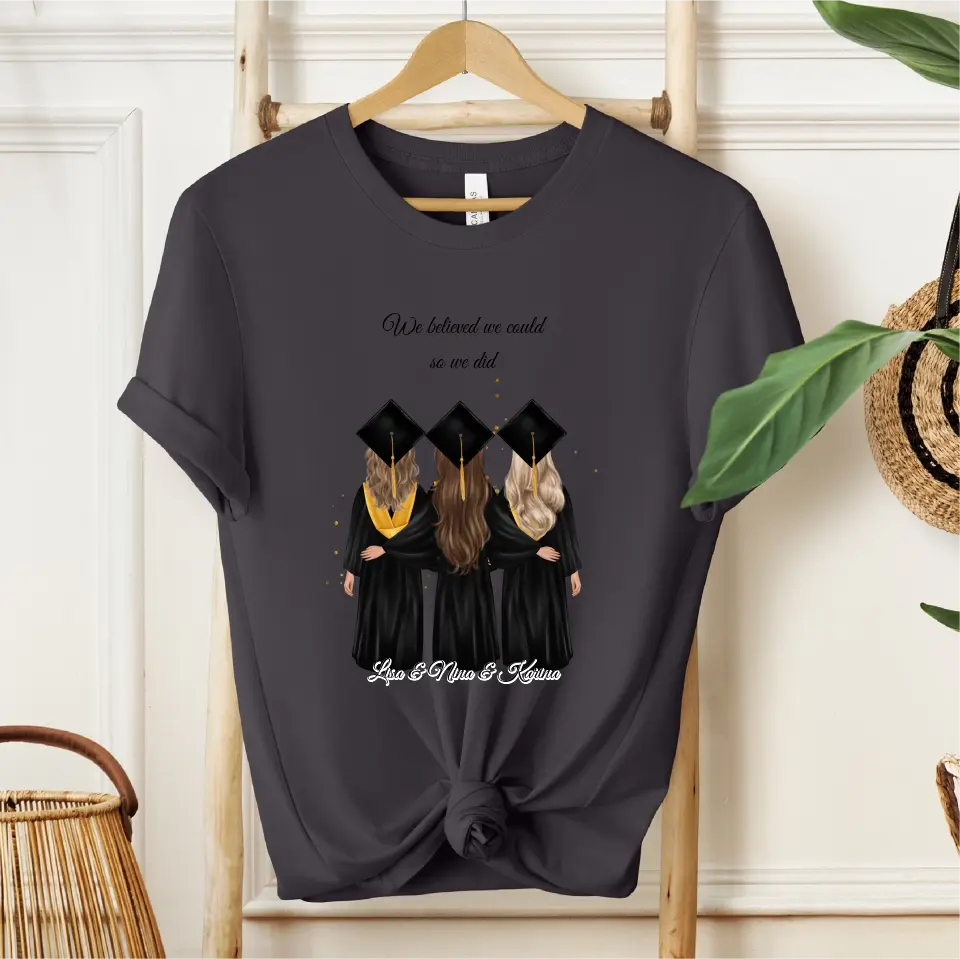 2-4 Freundinnen Abschluss T-Shirt