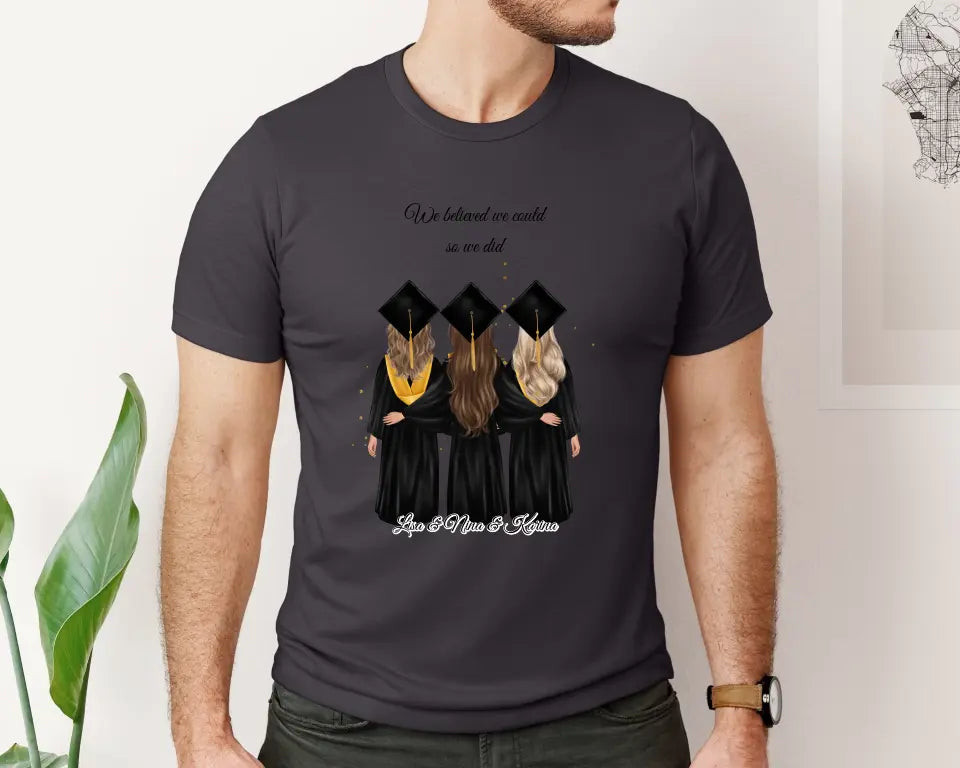 2-4 Freundinnen Abschluss T-Shirt
