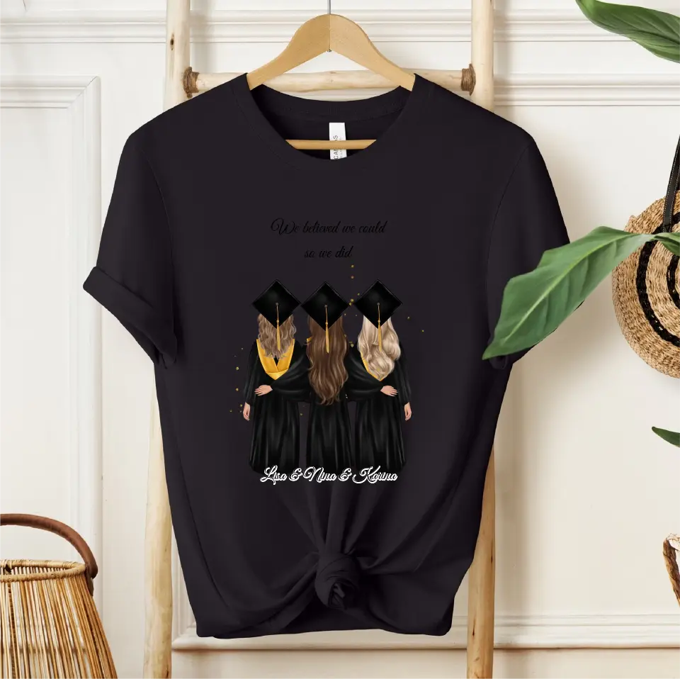 2-4 Freundinnen Abschluss T-Shirt