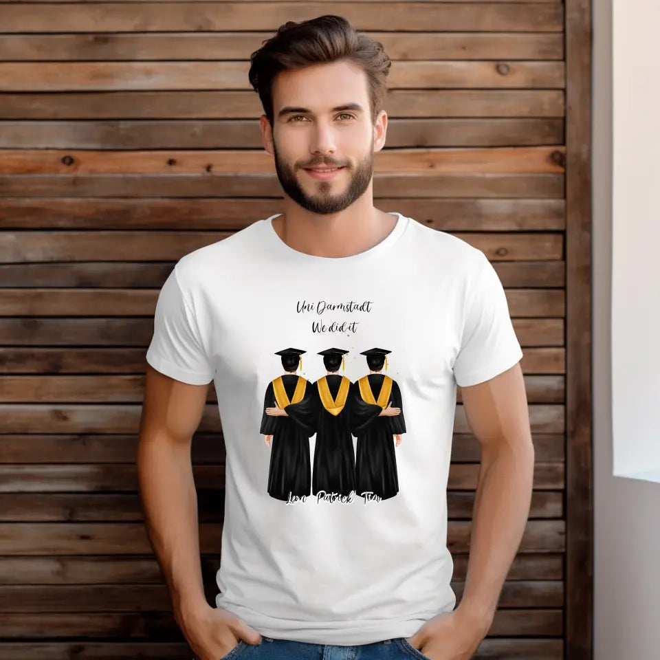 2-4 Freunde Abschluss T-Shirt