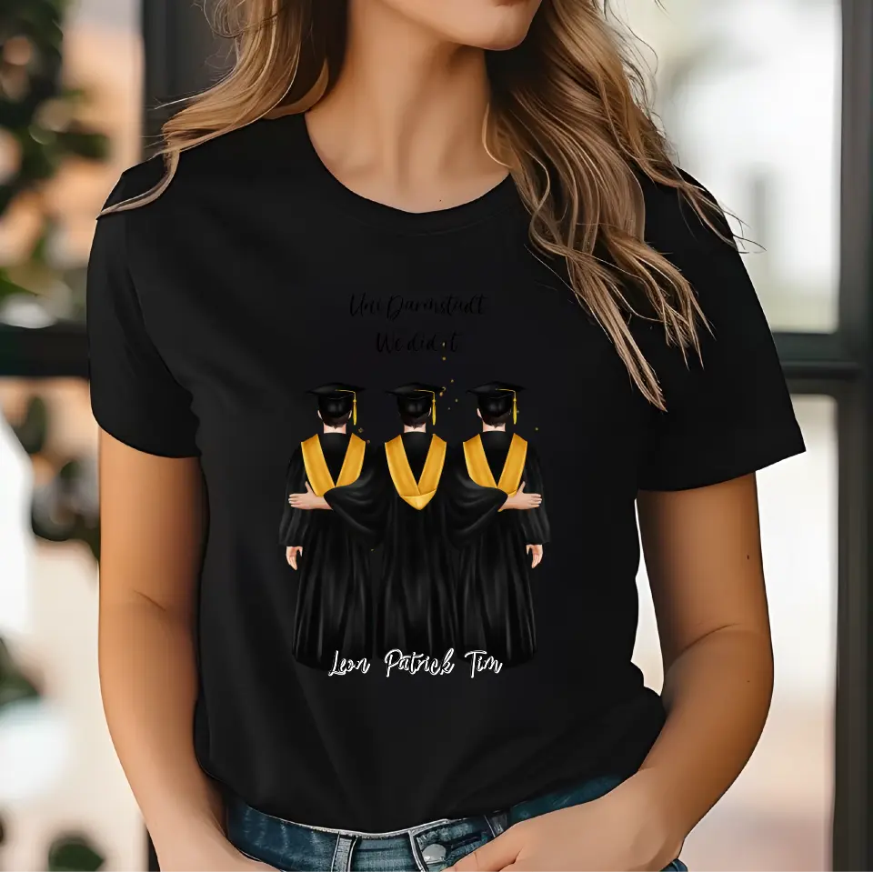 2-4 Freunde Abschluss T-Shirt