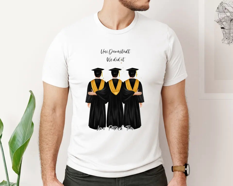 2-4 Freunde Abschluss T-Shirt