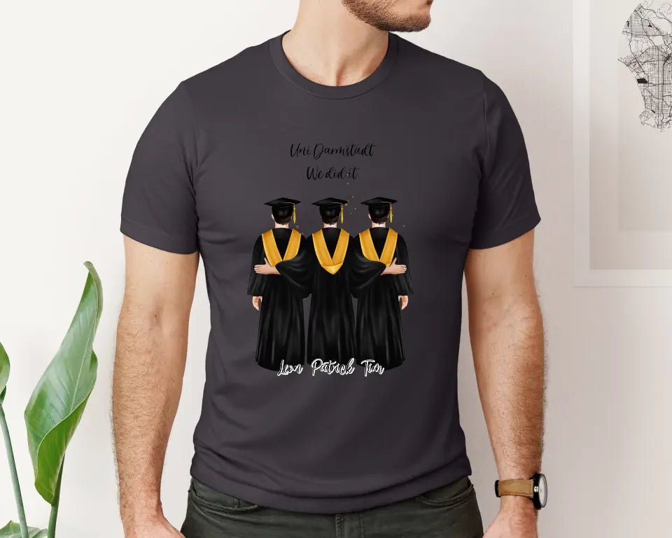 2-4 Freunde Abschluss T-Shirt