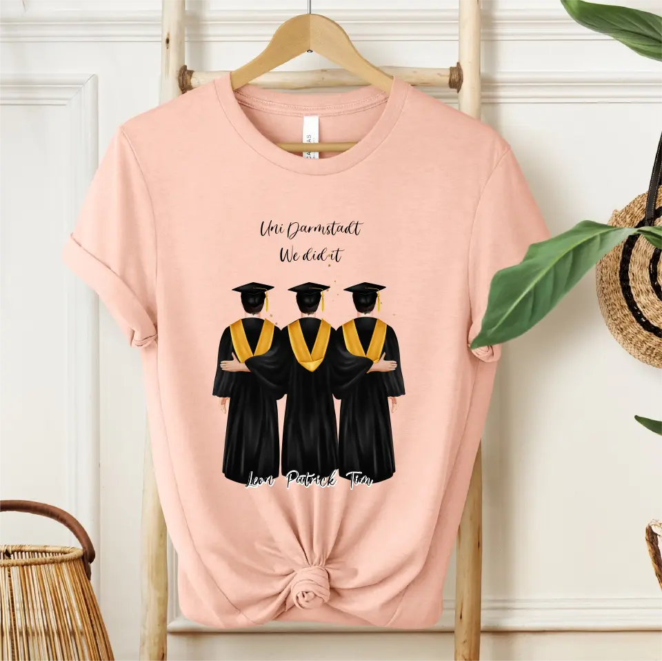 2-4 Freunde Abschluss T-Shirt