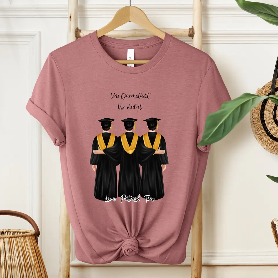 2-4 Freunde Abschluss T-Shirt