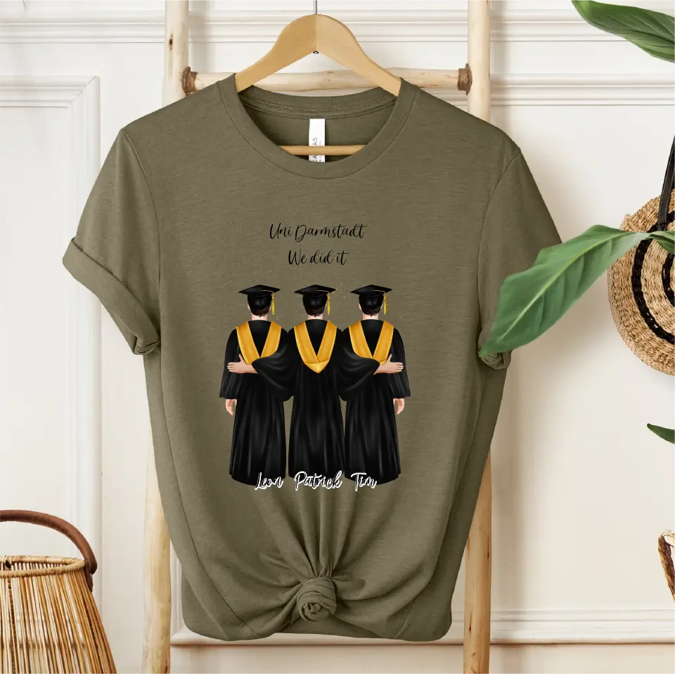 2-4 Freunde Abschluss T-Shirt