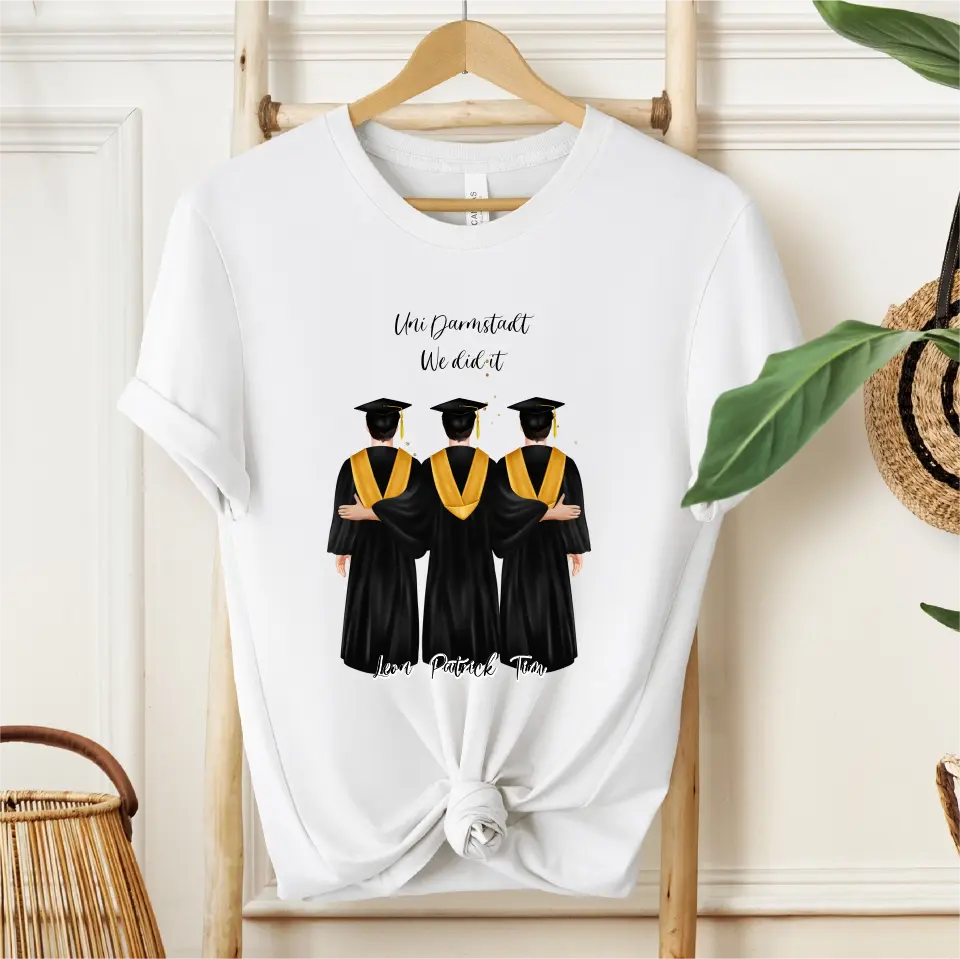 2-4 Freunde Abschluss T-Shirt