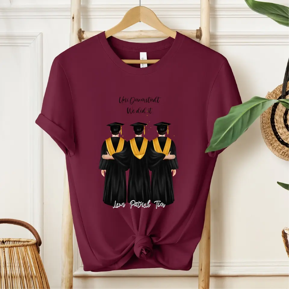 2-4 Freunde Abschluss T-Shirt