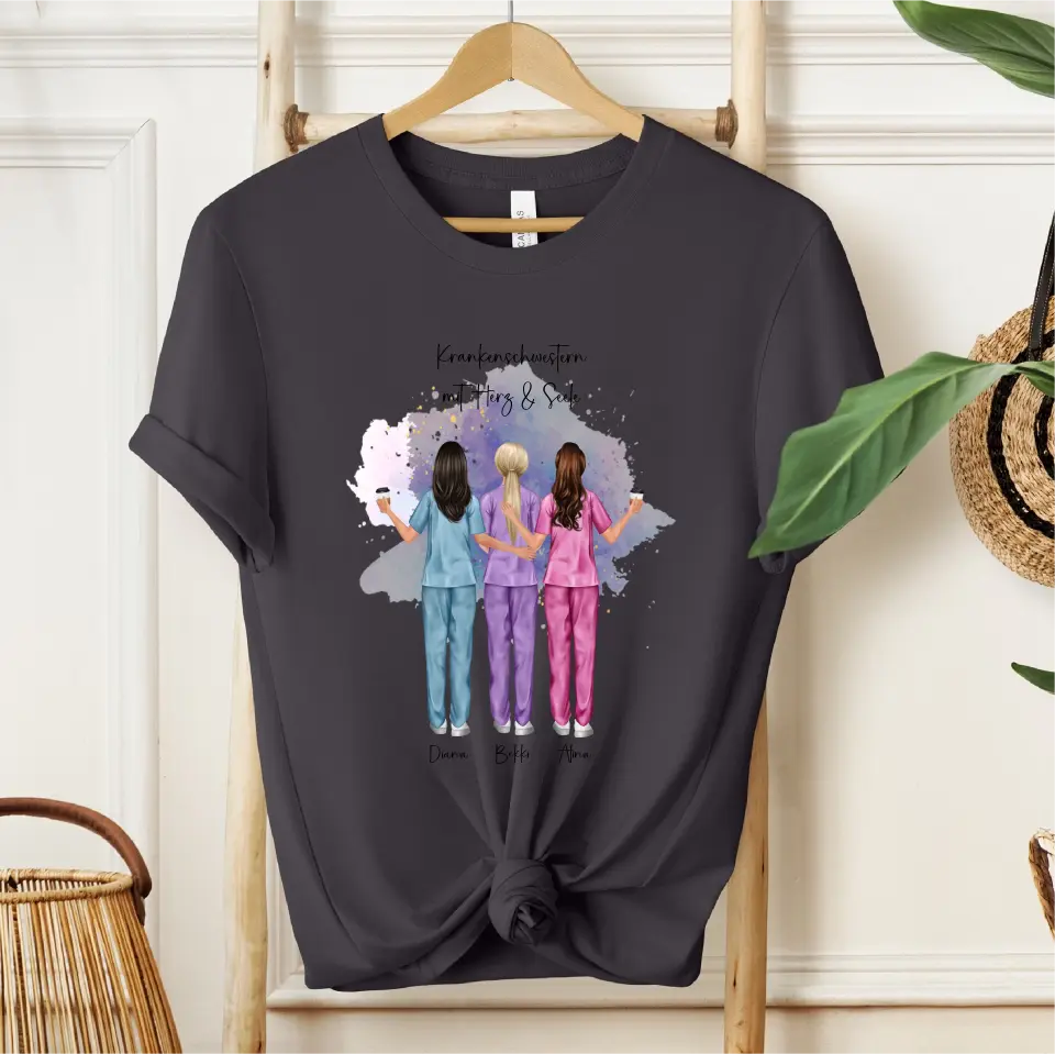 3-5 Krankenschwestern T-Shirt