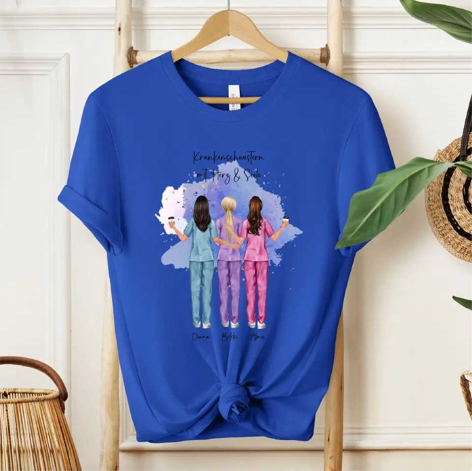 3-5 Krankenschwestern T-Shirt