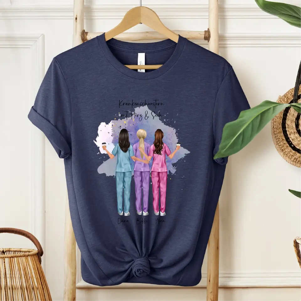 3-5 Krankenschwestern T-Shirt