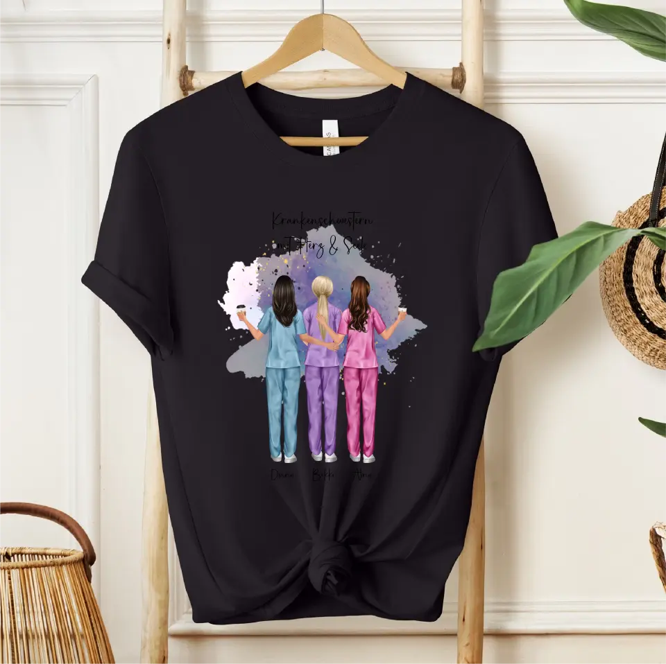 3-5 Krankenschwestern T-Shirt
