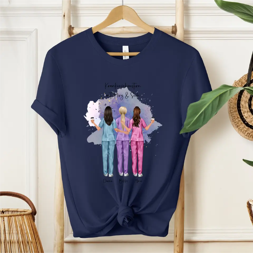 3-5 Krankenschwestern T-Shirt