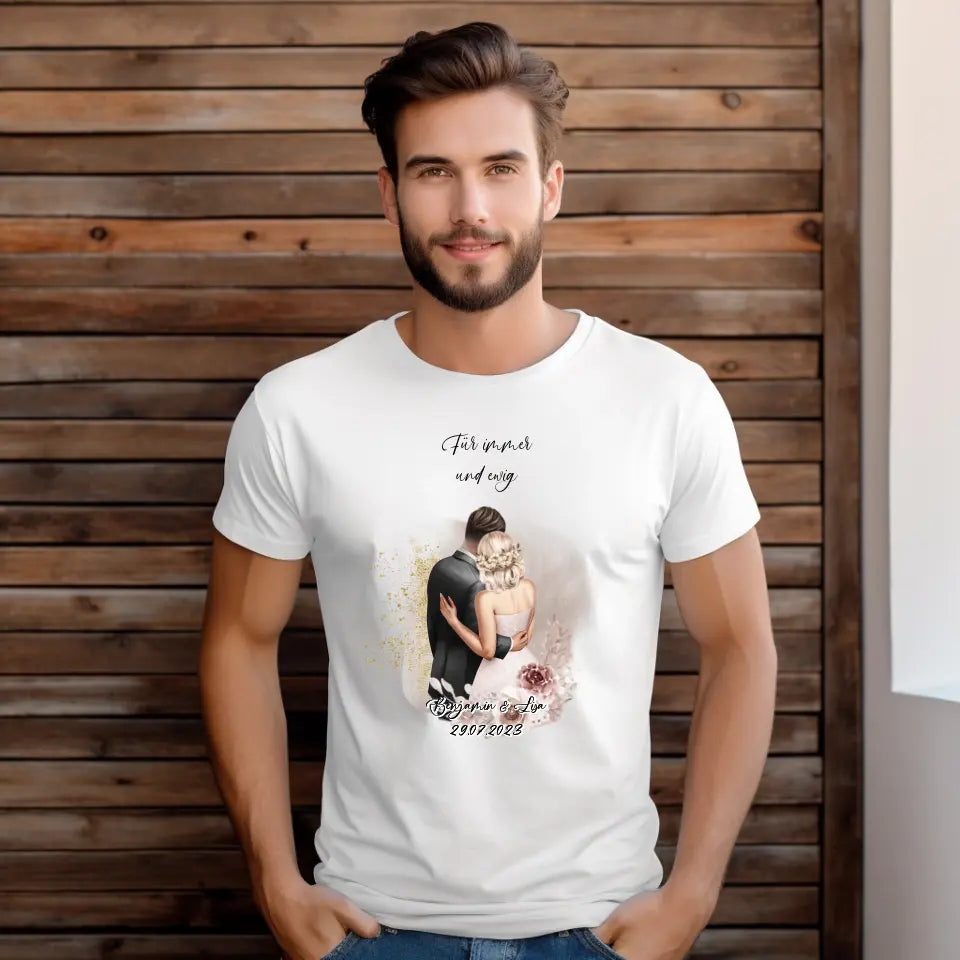 Paar Personalisiertes T-Shirt