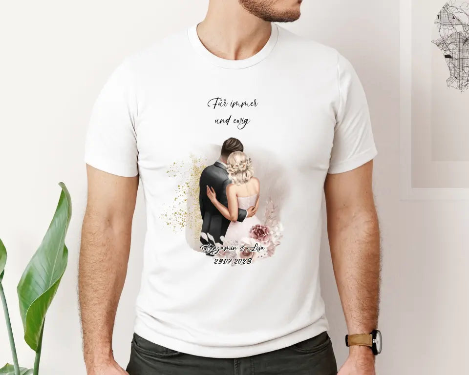 Paar Personalisiertes T-Shirt