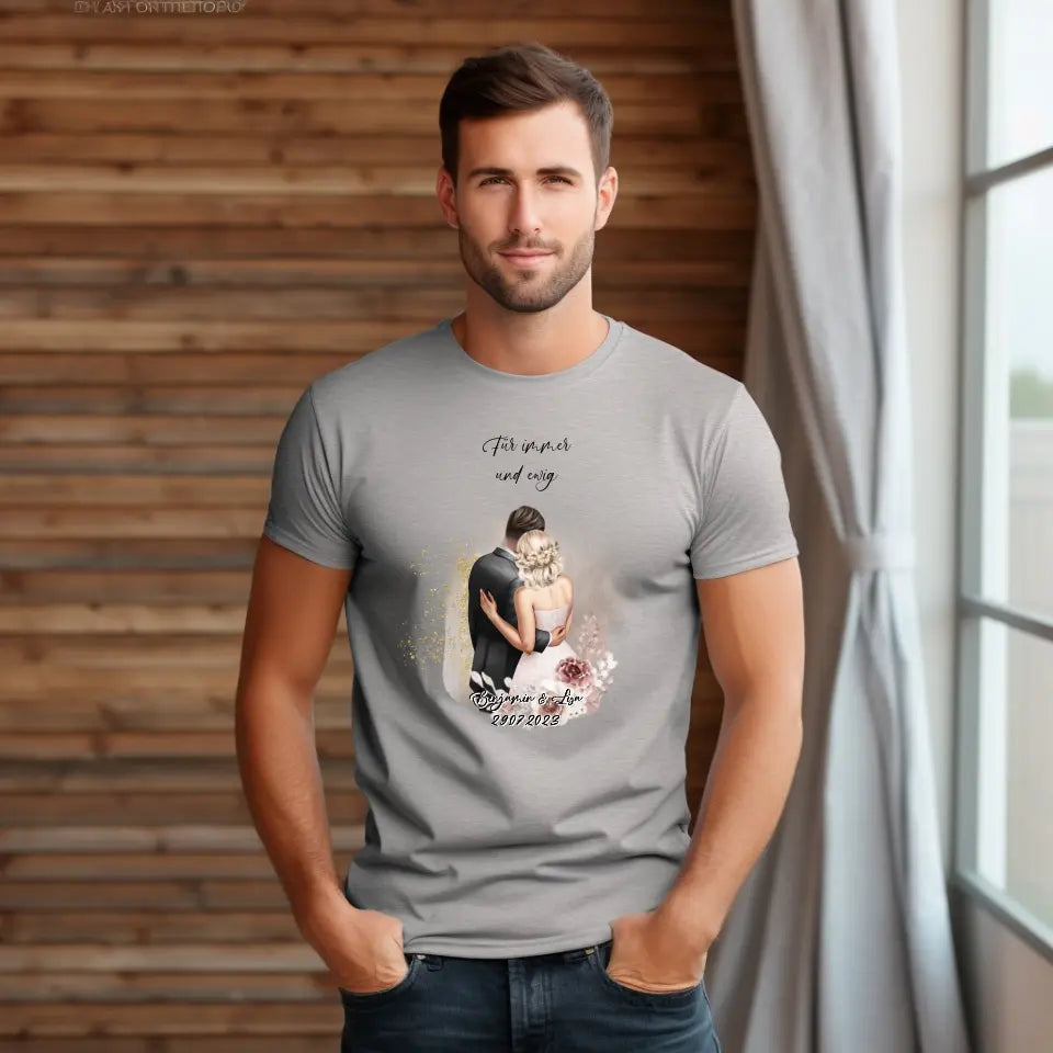 Paar Personalisiertes T-Shirt