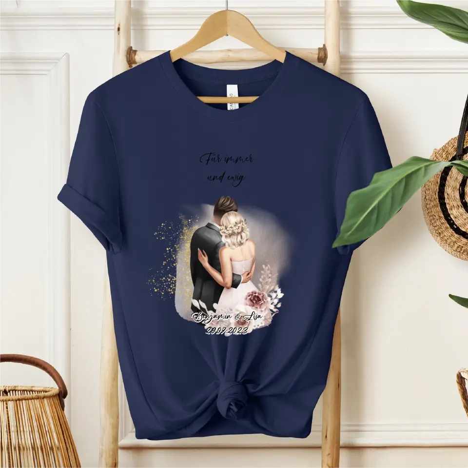 Paar Personalisiertes T-Shirt