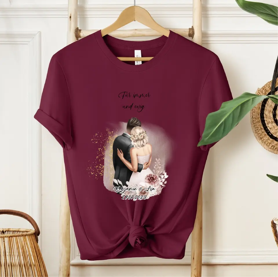 Paar Personalisiertes T-Shirt