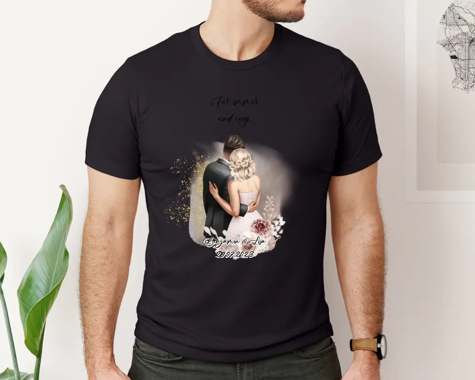 Paar Personalisiertes T-Shirt