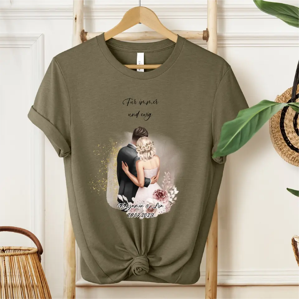Paar Personalisiertes T-Shirt