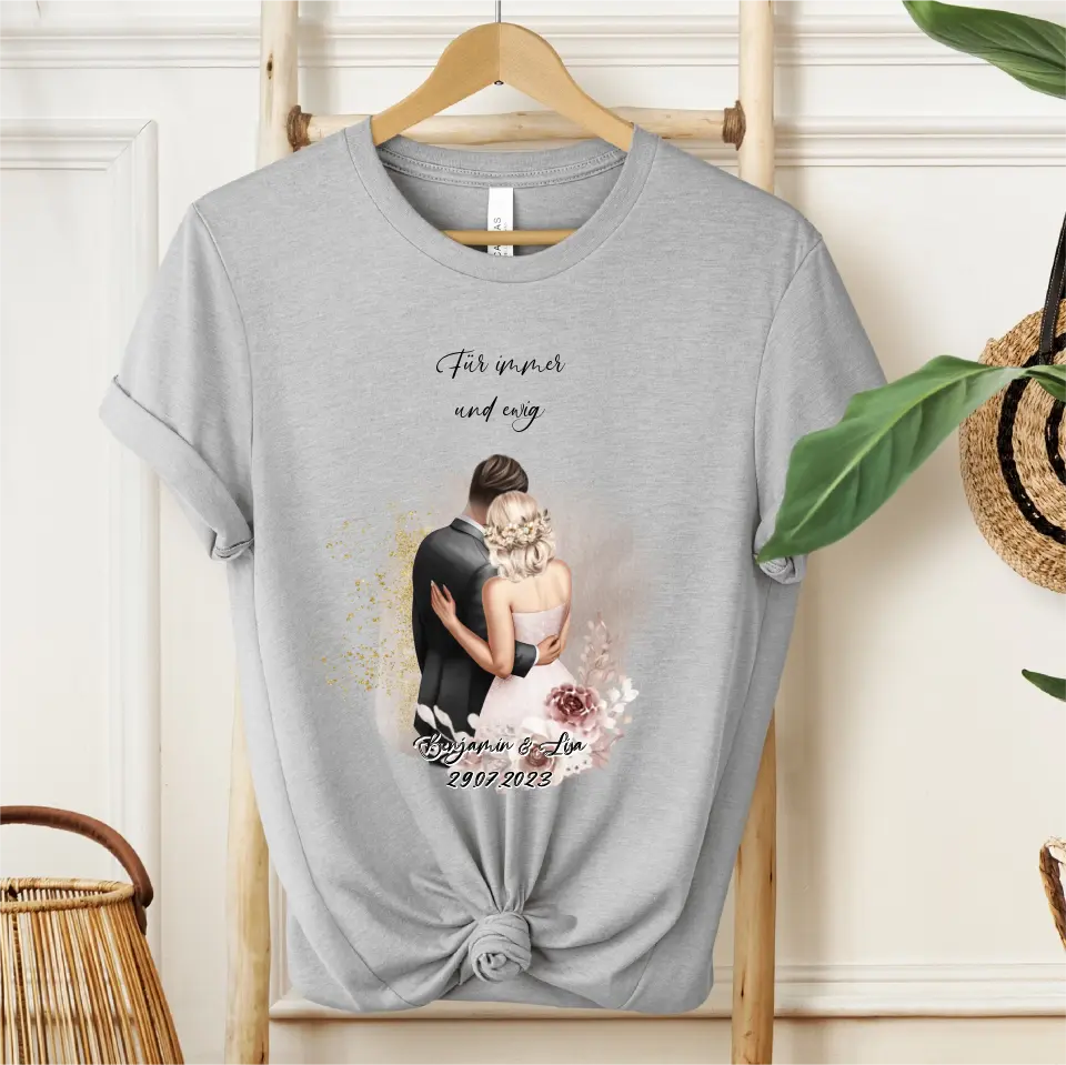 Paar Personalisiertes T-Shirt