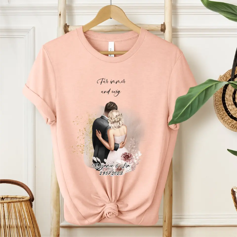 Paar Personalisiertes T-Shirt