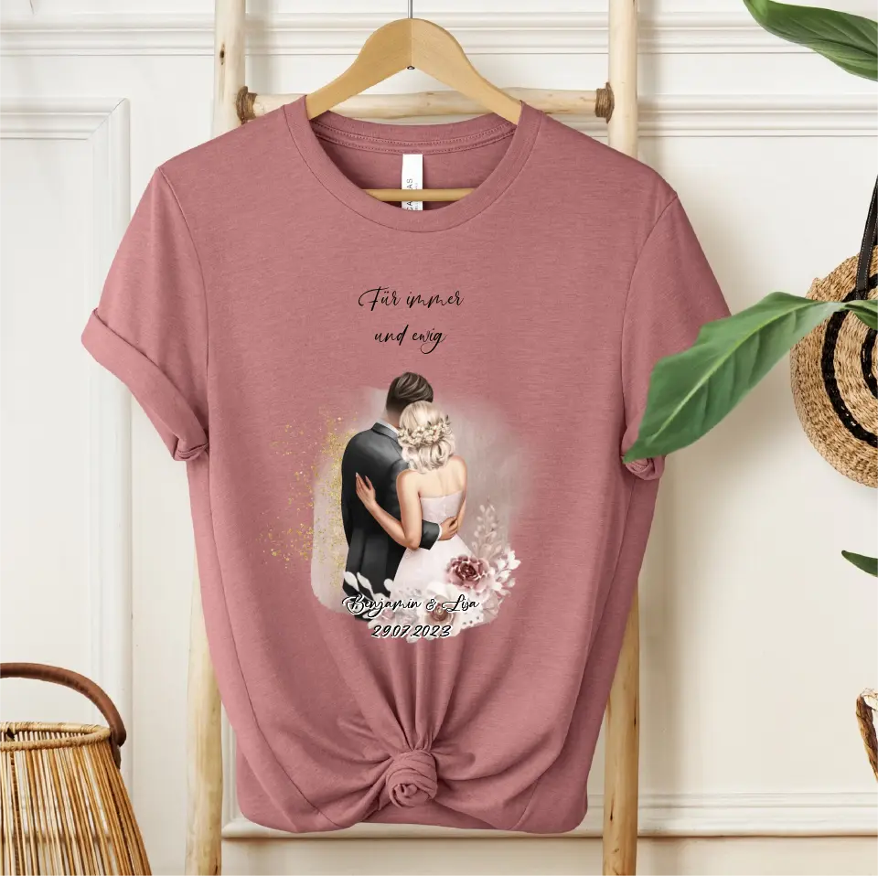 Paar Personalisiertes T-Shirt