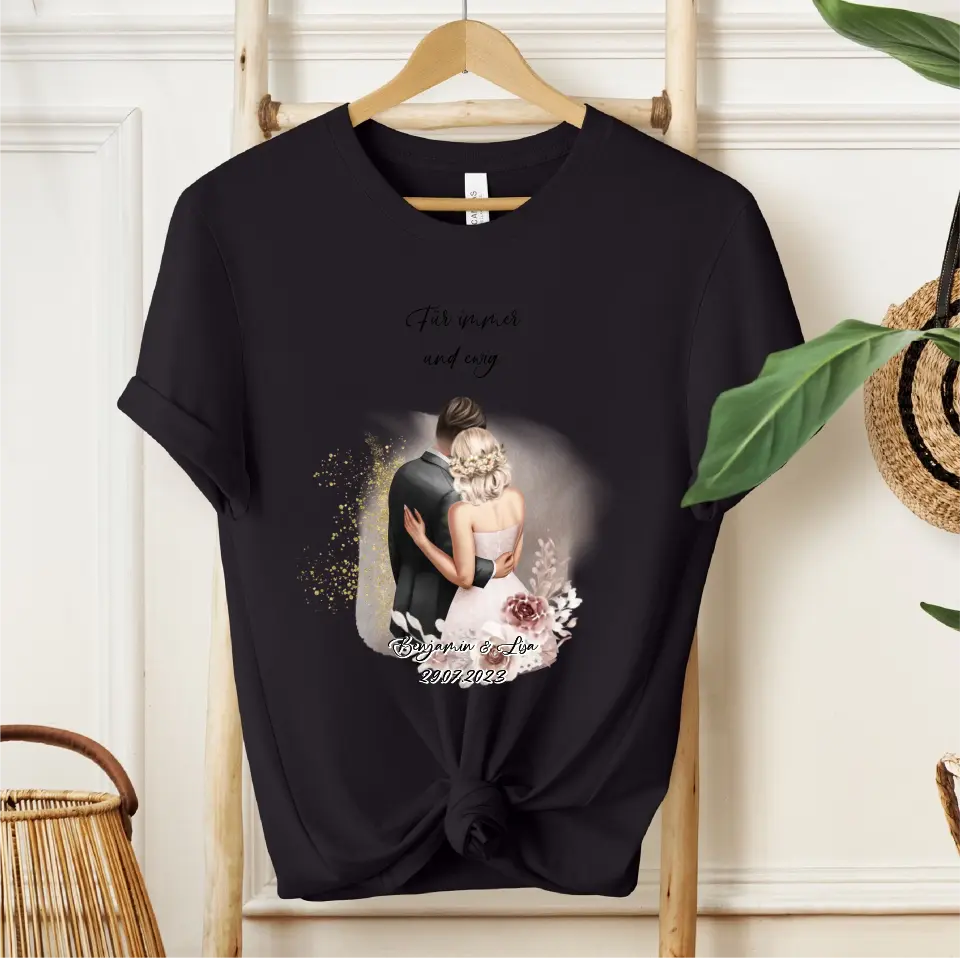 Paar Personalisiertes T-Shirt