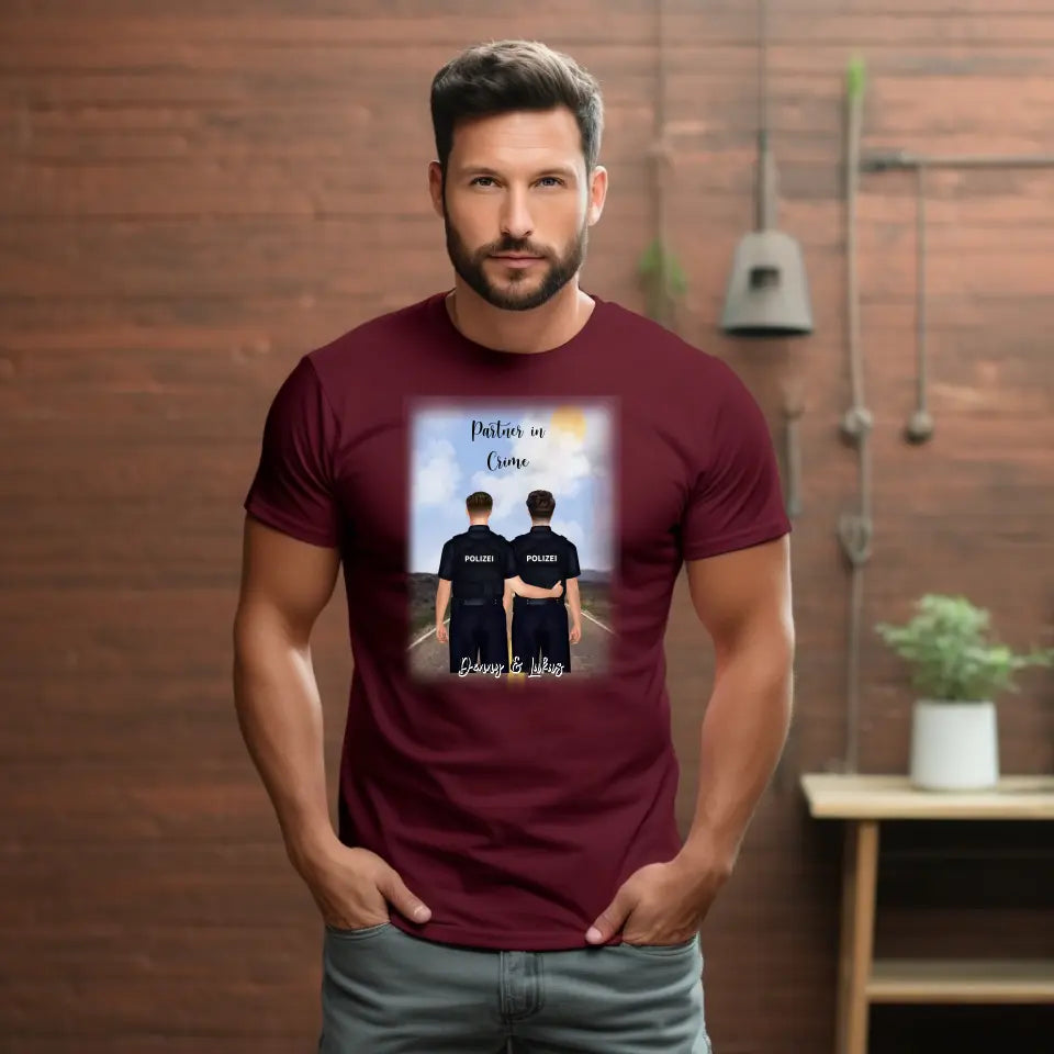 2-3 Polizisten T-Shirt